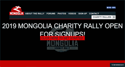 Desktop Screenshot of mongolia.charityrallies.org